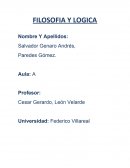 TAREA DE FILOSOFIA Y LOGICA