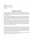 Ensayo: APRENDIZAJE AUTONOMO
