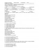 Examen de historia 3er grado 4to bimestre