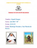 Hedwige portalet y martin de porres