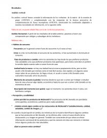 Análisis: horizontal y vertical. Página 1
