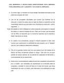 Barreras y dificultades de la empresa para desarrollar el TATA