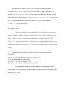 Trabajo de Contrato privado de compra venta