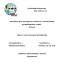 Importancia de la tecnología en el área de las Ciencias Políticas y la Administración Pública