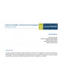 Tipos de Diseño y Alcances de Investigación