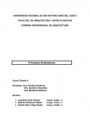 Los principios ordenadores