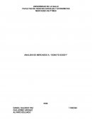 ANALISIS DE MERCADEO A: “DONUTS GOODY”