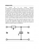 Medir con el osciloscopio voltaje aplicado en la fuente de voltaje de salida en el capacitor.