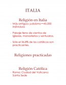 ITALIA Análisis Cultural