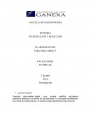 INVESTIGACIÓN Y REDACCIÓN