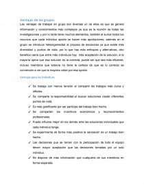 Ventajas Y Desventajas De Los Grupos Apuntes Arizgm96<script async src=