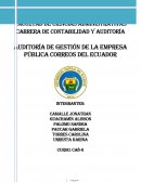 AUDITORÍA DE GESTIÓN DE LA EMPRESA PÚBLICA CORREOS DEL ECUADOR