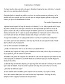 Nueva versión Caperucita y el leñador