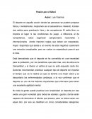 Ensayo: La pasion del futbol