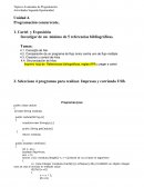 Actividades segunda oportunidad. Programación concurrente