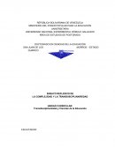 ENSAYO REFLEXIVO DE LA COMPLEJIDAD Y LA TRANSDISCIPLINARIEDAD