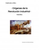 Orígens de la Revolució Industrial Flinn