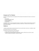 Orígenes de Pro Publisher