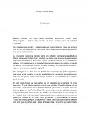 Ensayo Los de Abajo La historia comienza en Zacatecas