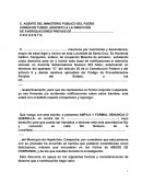 AMPLIA Y FORMAL DENUNCIA O QUERELLA