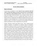 Analisis de Michel de Monteigne