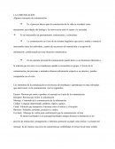 RESUMEN EJECUTIVO SOBRE LA COMUNICACION