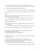 Ejemplo de factores para la desición de un producto