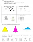 PRUEBA MATEMÁTICA 3º BÁSICO 2015 rotación y tipos de triángulos