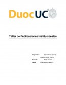 Taller de Publicaciones Institucionales: Felicitación a colaboradores por aniversario
