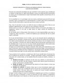 ANÁLISIS MEDIANTE LA TÉCNICA DE OBSERVACIÓN DEL VÍDEO MENTAL.