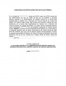 LA CONSTANCIA DE NOTIFICACIÓN POR LISTA ELECTRÓNICA