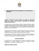 Análisis de sector para una contratación estatal