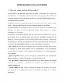 Tema de Qué es el comportamiento del consumidor?