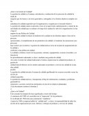 ¿Qué es la Gestión de Calidad?