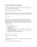 Arte medievo o medieval