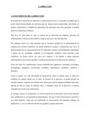 ANTECEDENTES DE LA DIRECCION DE EMPRESAS