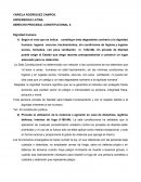 Derecho procesal constitucional: Dignidad humana