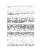 Subprogramas del Sistema de Gestión en Seguridad y Salud en el Trabajo