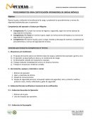 PROCEDIMIENTOS PARA CERTIFICACIÓN OPERADORES DE GRÚAS MÓVILES