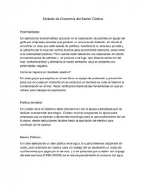 SINTESIS eCONOMIA SECTOR PUBLICO. Página 1