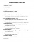 Guía de estudio de teoría del valor y capital