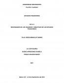 NECESIDADES DE LOS USUARIOS Y OBJETIVOS DE LOS ESTADOS FINANCIEROS Norma de Información Financiera A-3