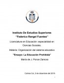 Ensayo: La Educación Prohibida