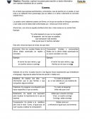 El poema. Es un texto que expresa sentimientos y emociones, que es escrito por un poeta