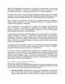 Debido a la globalización las barreras y los límites son más borroso