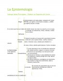 Trabajo de La EPISTEMOLOGIA