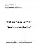 Trabajo Practico INICIO DE MEDIACION