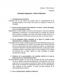 La gran Actividad Integradora Semana 5 Ética Empresarial