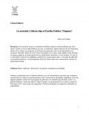 La sociedad Chilena elige el Partido Político “Ninguno”