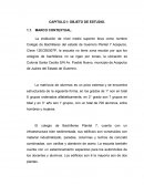 OBJETO DE ESTUDIO: MARCO CONTEXTUAL